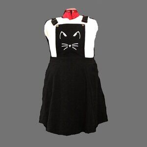 Black Cat Pinafore